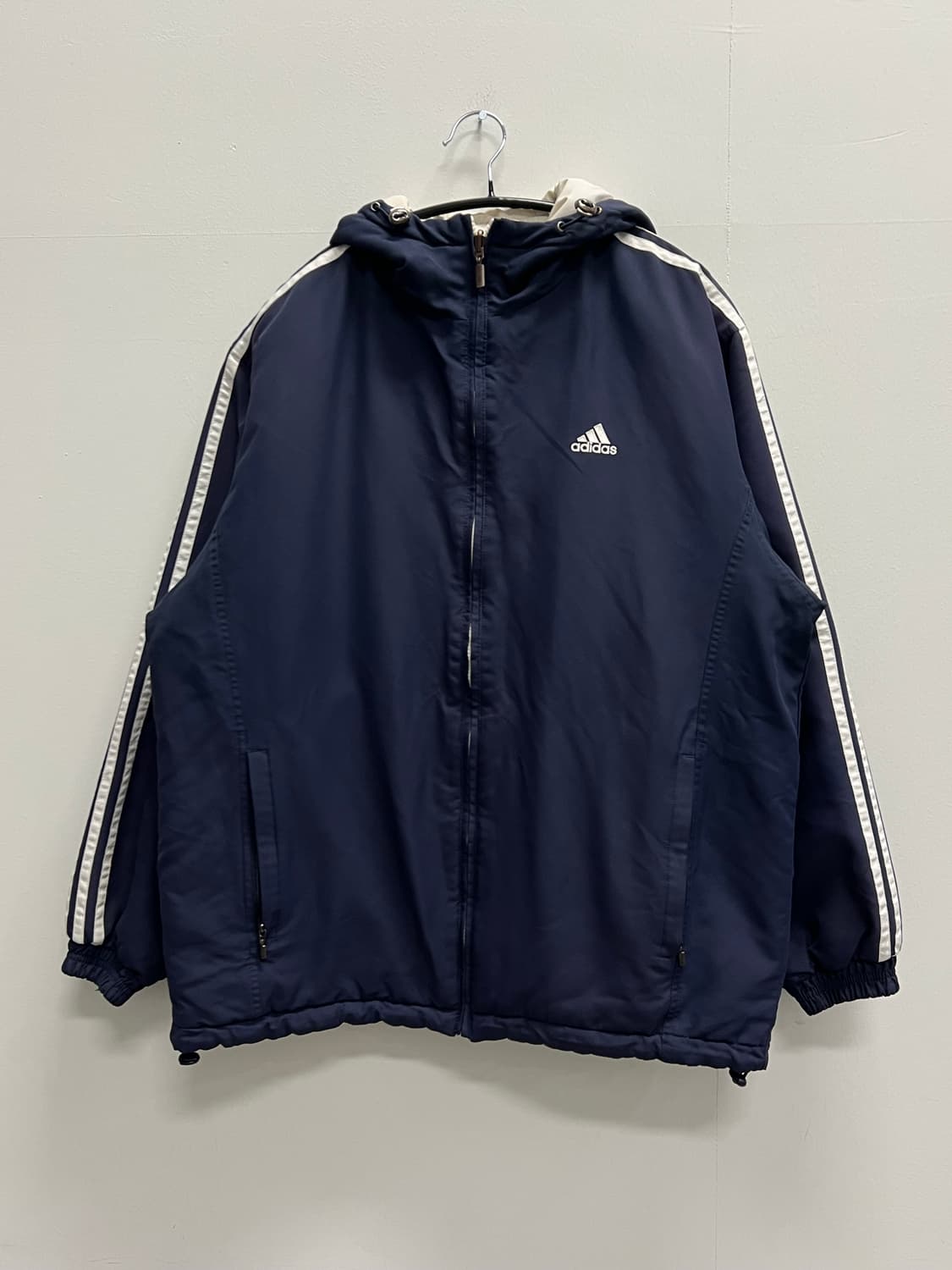 아디다스 올드스쿨 리버시블 점퍼 네이비 상품이미지2