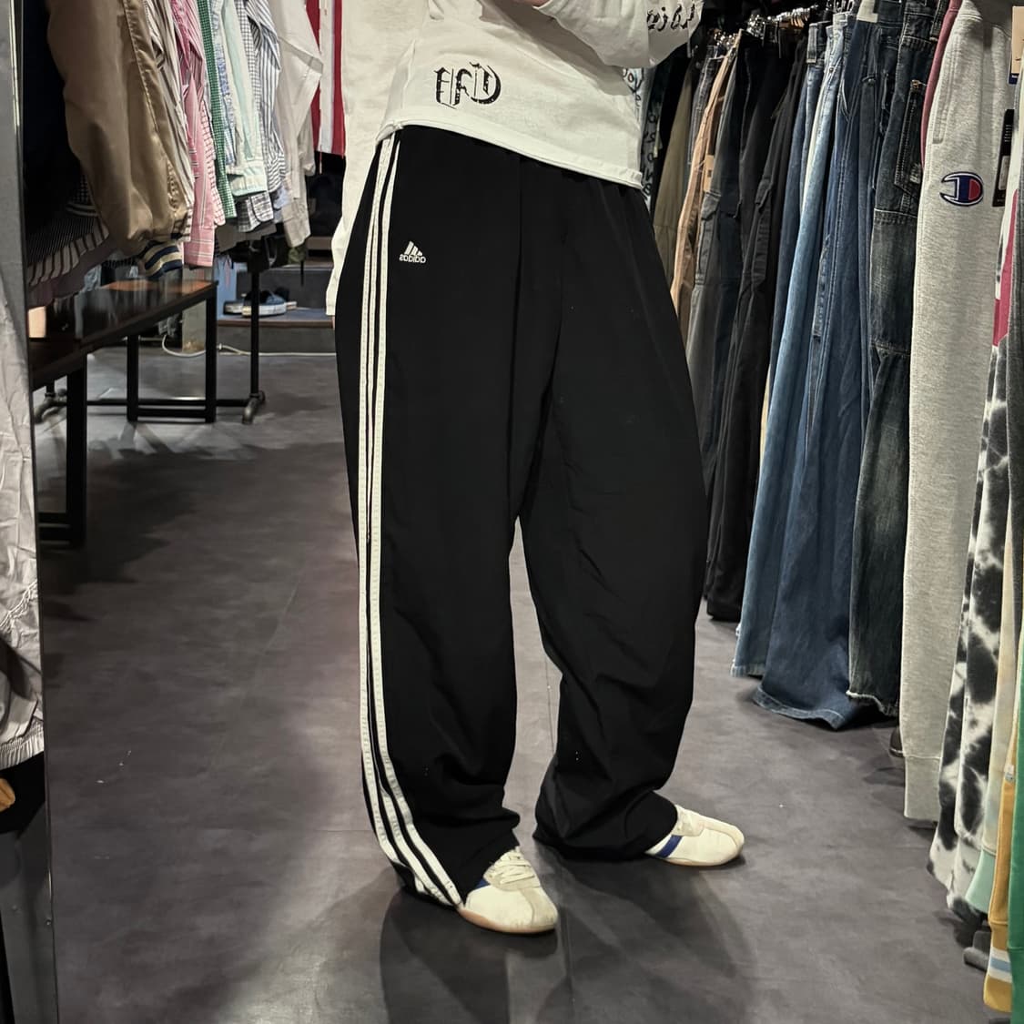 [IM] Adidas 아디다스 삼선 트랙팬츠 블랙 상품이미지4