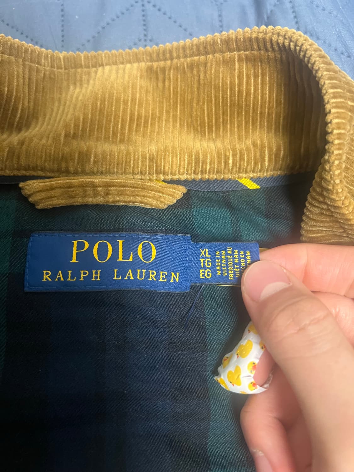 폴로 랄프로렌 코듀로이 자켓 XL 상품이미지4