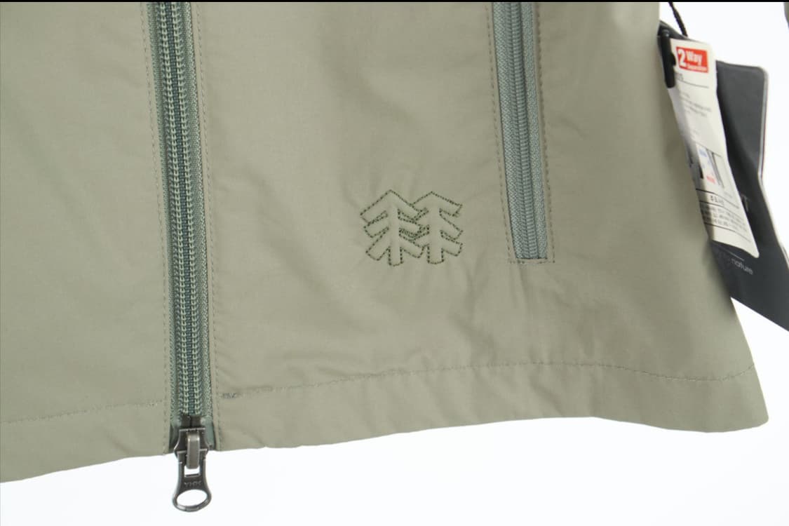 코오롱 스포츠 미사용품 폴리 나일론 집업/ 테크웨어 크럽 자켓 상품이미지5