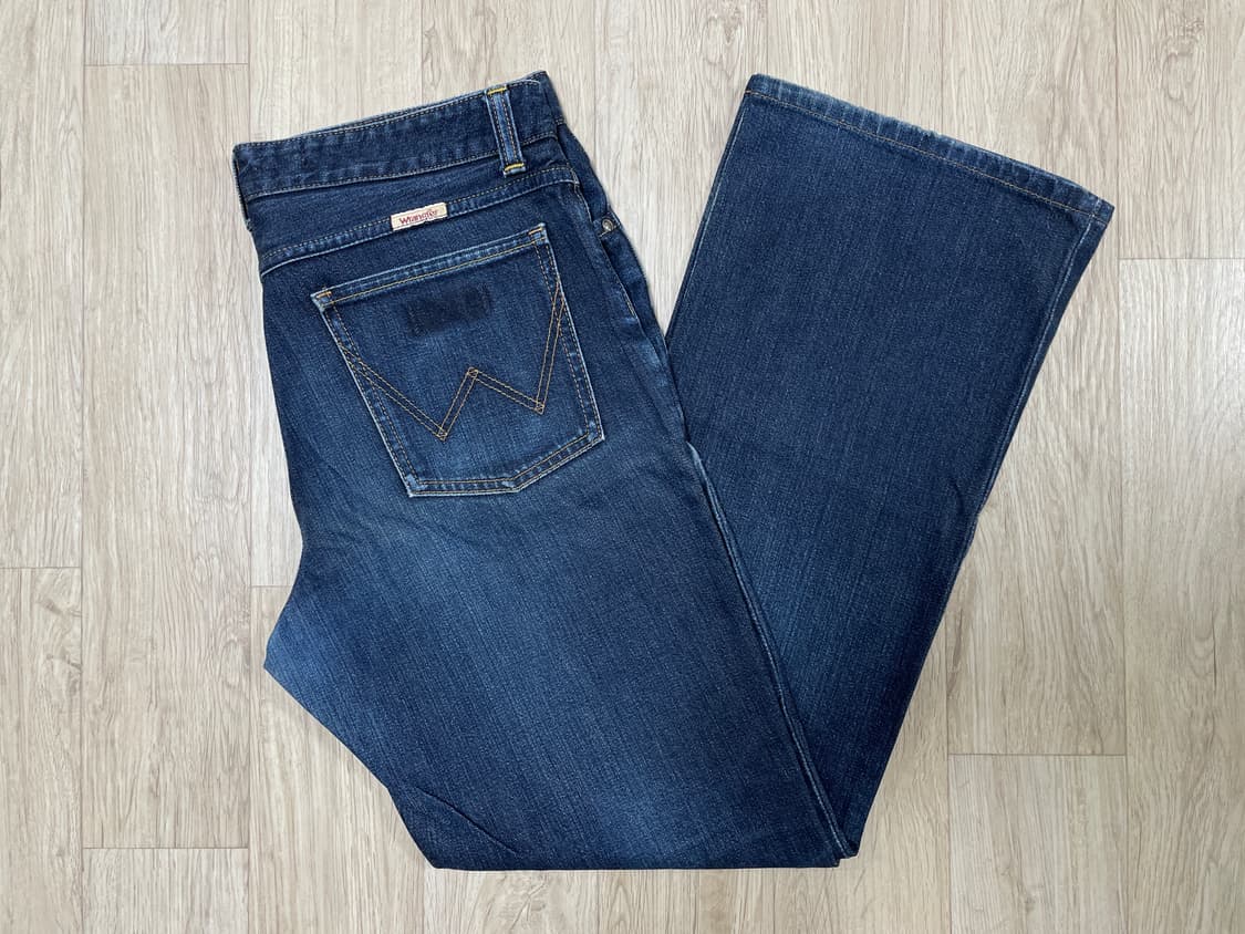 31) 랭글러 재팬 진청워싱 부츠컷 데님팬츠(RRL&LVC&폴로) 상품이미지1