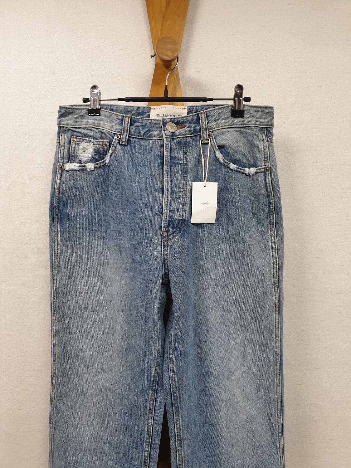 [m/66/미착용] 한섬 비아플레인 하이웨스트 스트레이트 데님 상품이미지3