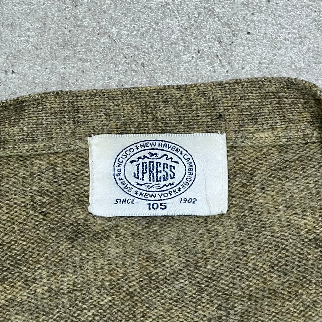 제이프레스 울 니트 가디건 s10261 상품이미지5