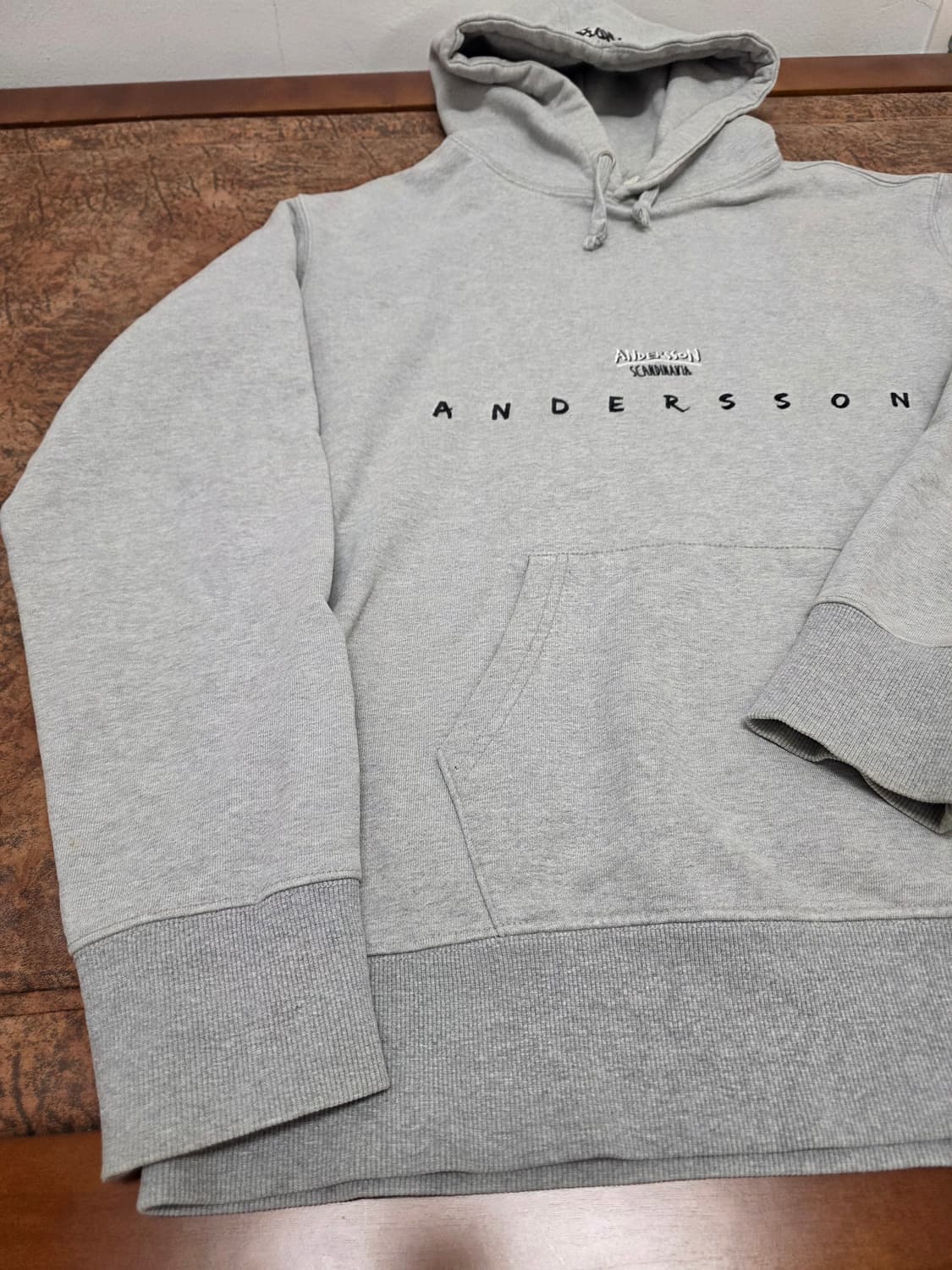 앤더슨벨 헤비웨이트 후드티 L 상품이미지4
