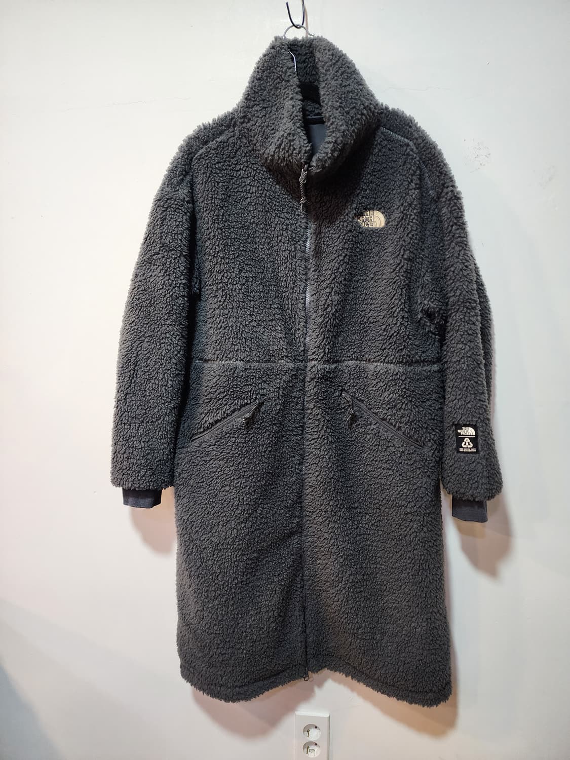 노스페이스 양면 뽀글이 롱 코트 XL 여성 상품이미지1