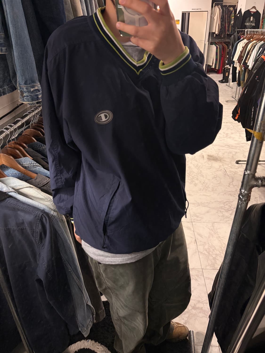 (M/정품) 챔피온 나일론 웜업 a1 상품이미지1
