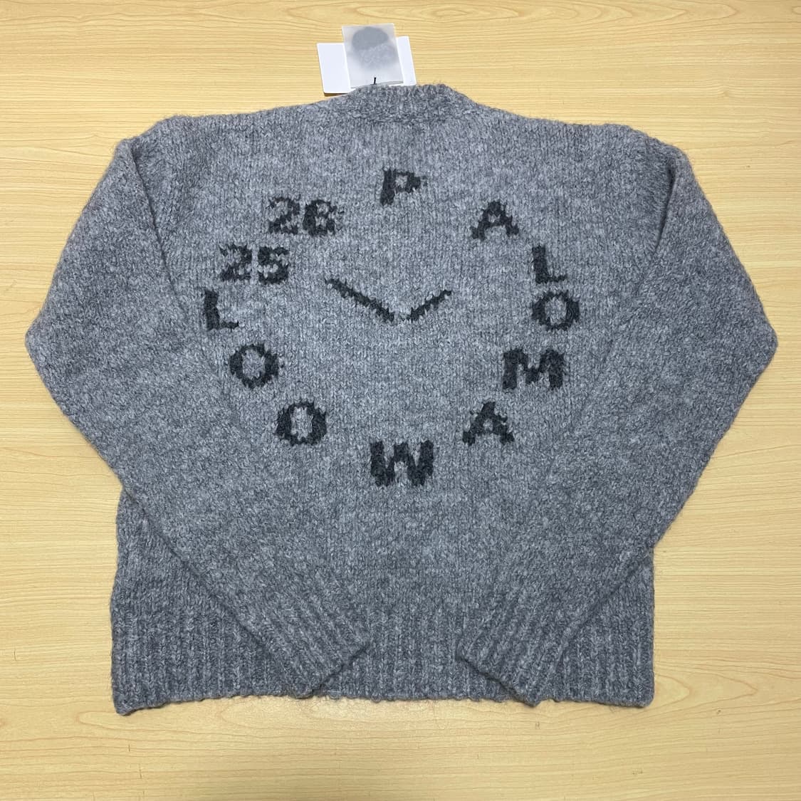 [XS] 팔로마울 paloma wool Clock 니트 그레이 상품이미지1
