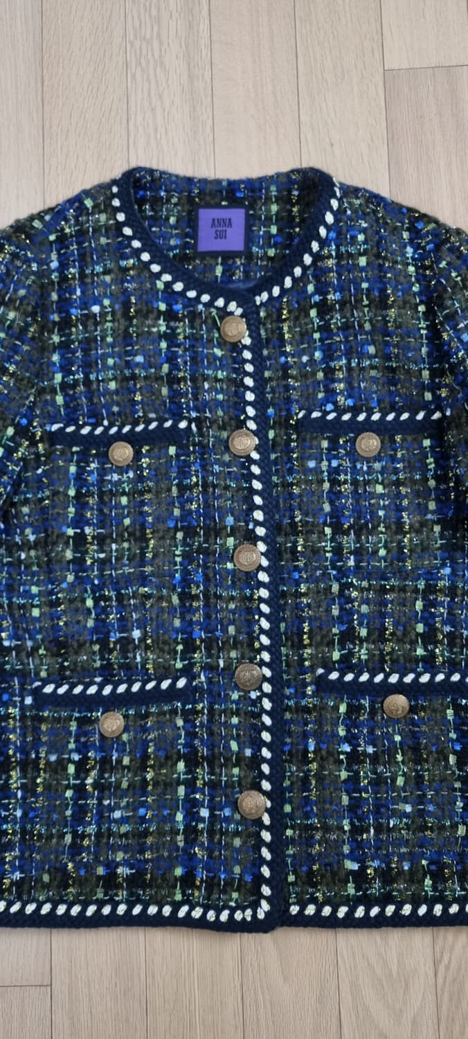 인나수이 시크릿 팬시 멀티 트위드 자켓 S _ 여성,울 40% 상품이미지3