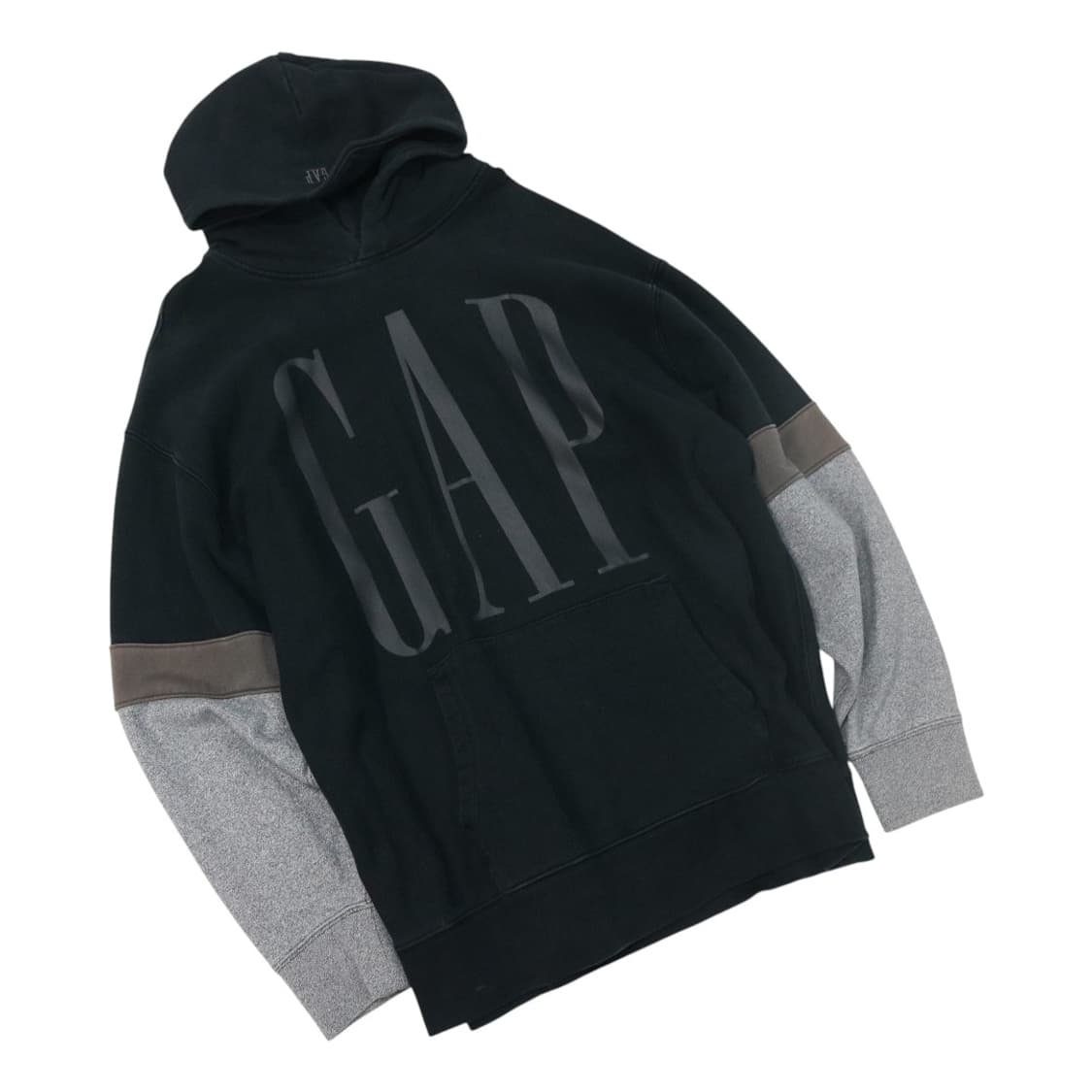 갭 빅로고 배색 빈티지 후드티셔츠 상품이미지1