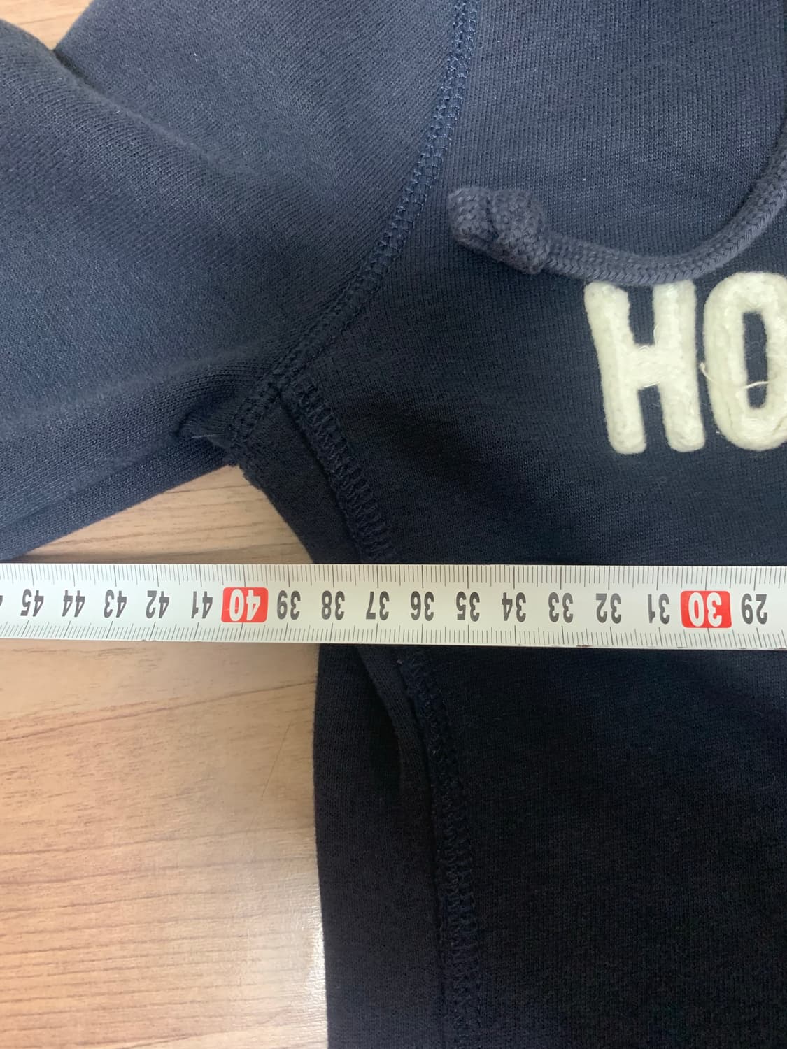 홀리스터 후드집업,네이비,XS 상품이미지9