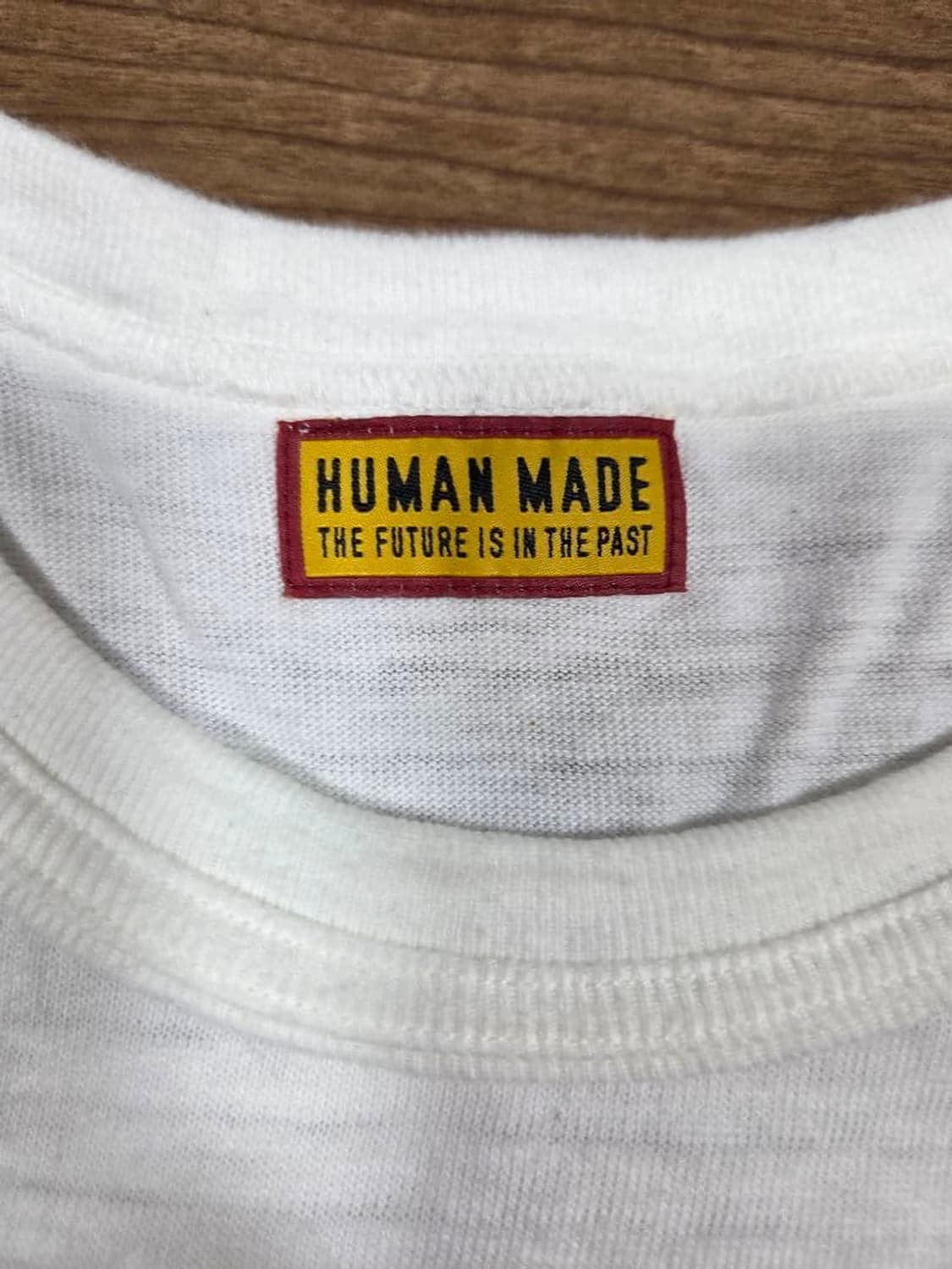휴먼 메이드 그래픽 롱슬리브 티셔츠 화이트 상품이미지3