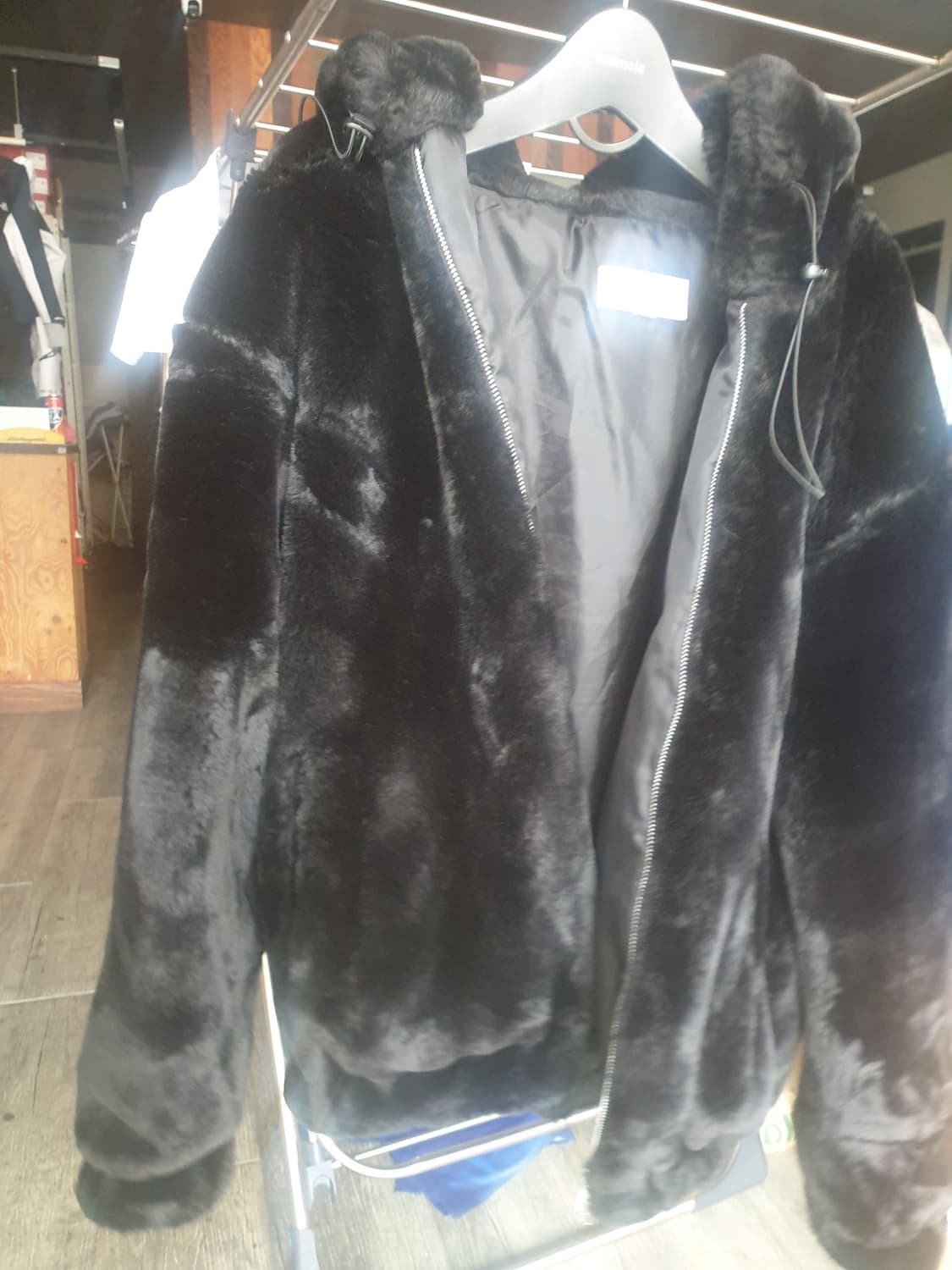 더 킹 아카이브 퍼 후드 집업 상품이미지5