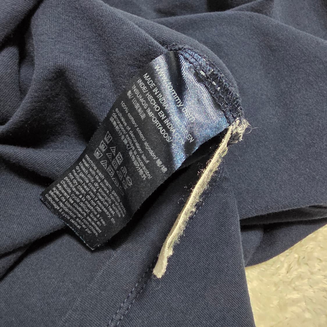 (XS)여성 타미힐피거 라운드 반팔티셔츠 상품이미지4