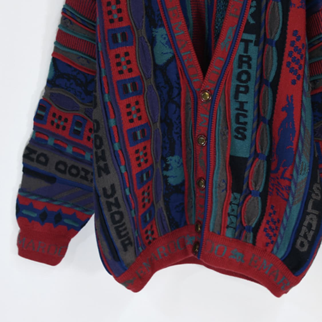 EMAROO by HYSPORT 빈티지울니트가디건 상품이미지4