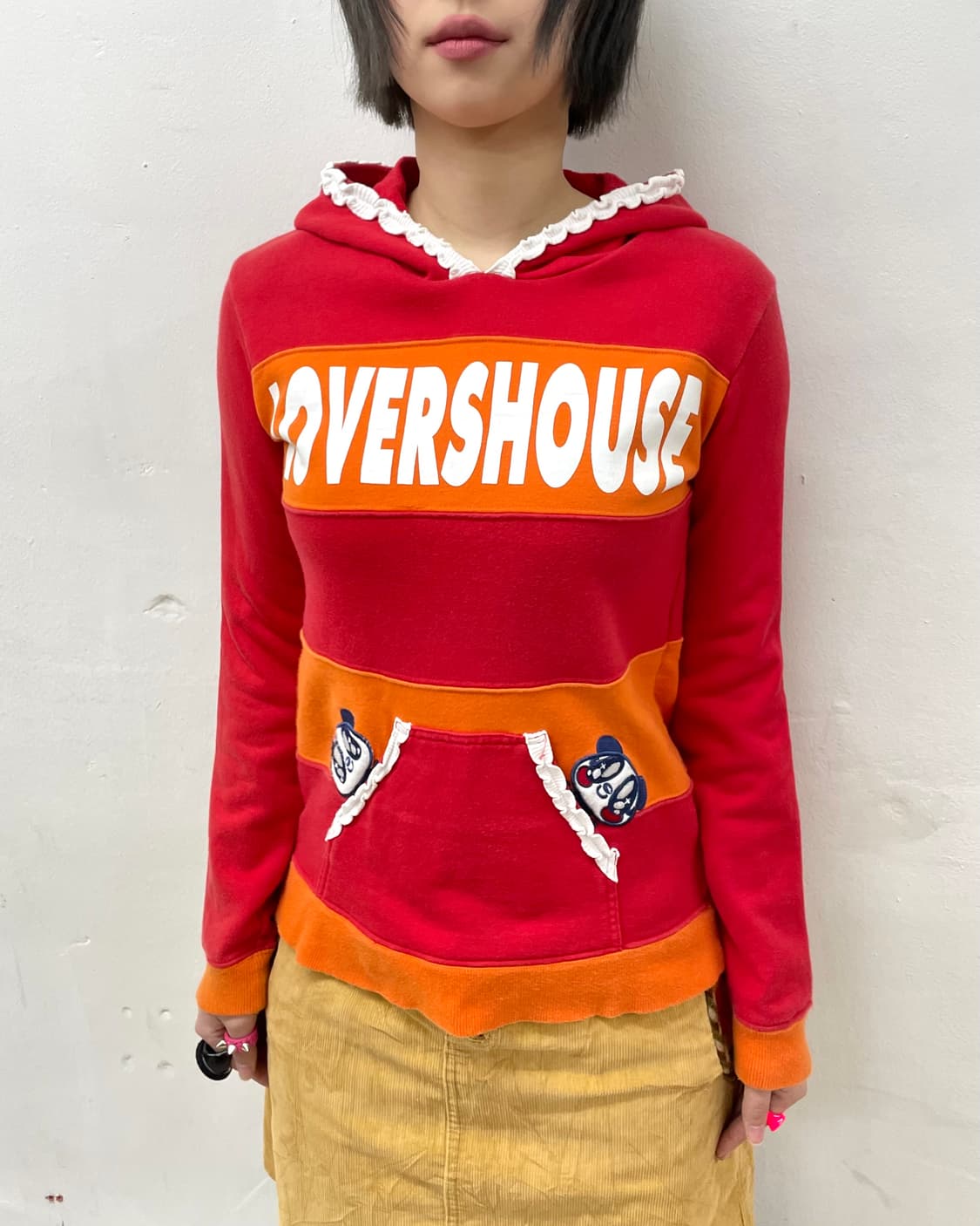 Love House Panda Lace Hoodie  상품이미지2