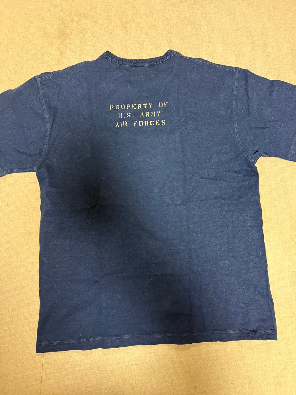 버즈릭슨 티셔츠, XXL, navy 상품이미지3