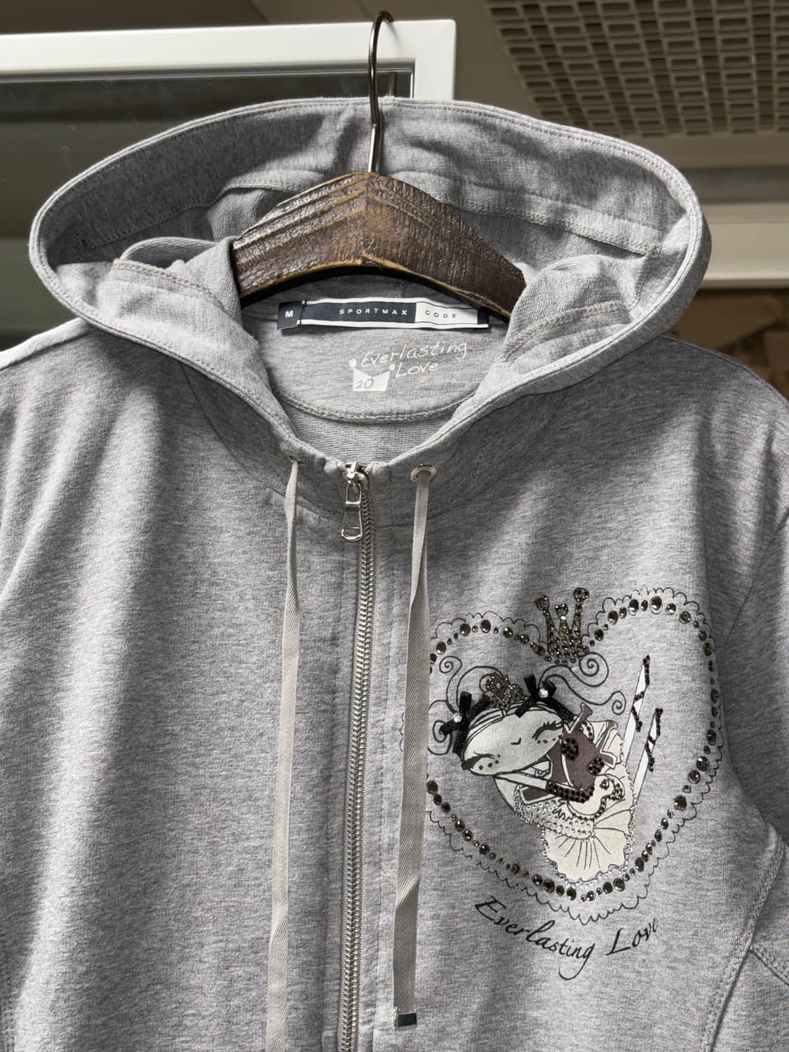 스포츠막스 비즈 투웨이 후드집업 상품이미지3