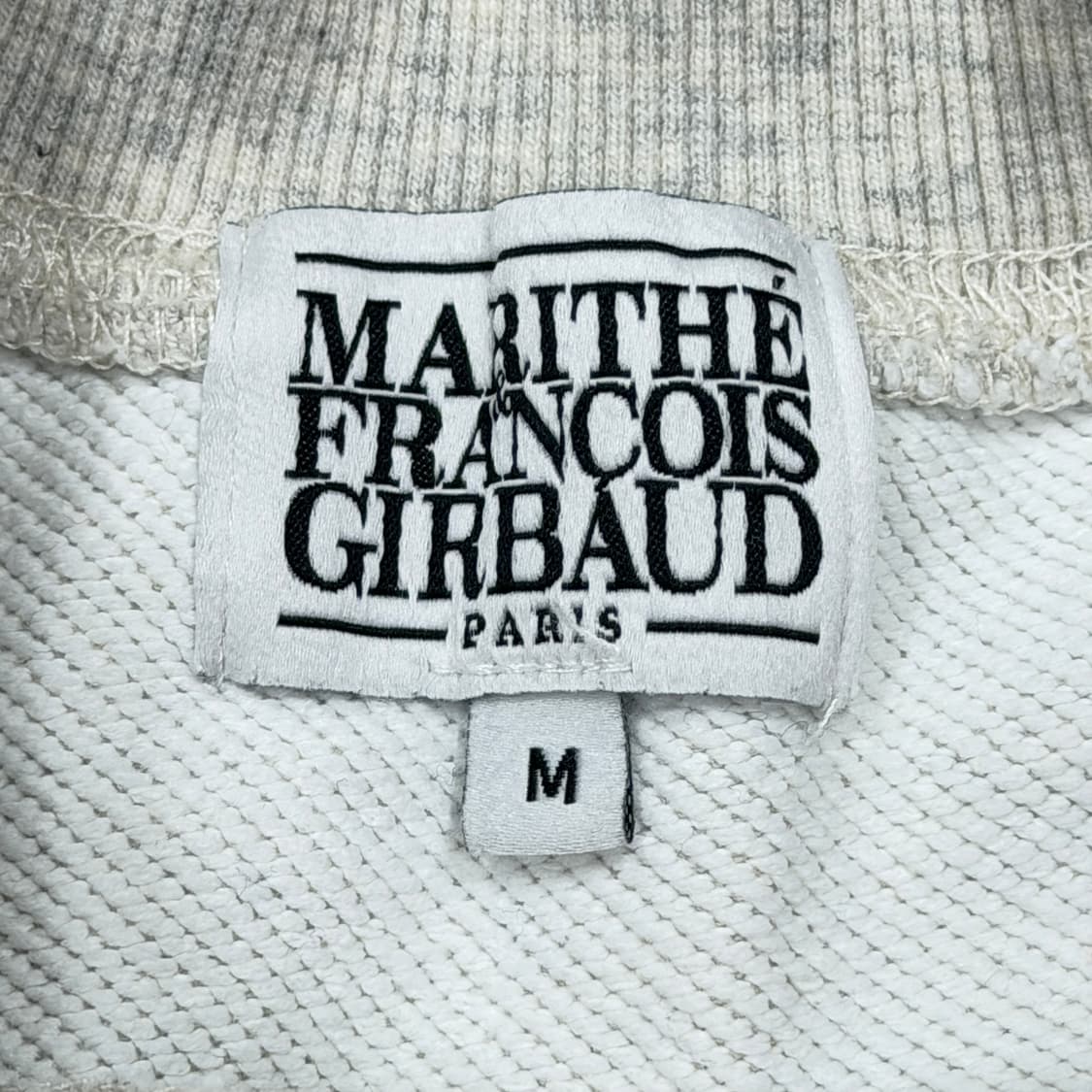 마리떼 프랑소와 저버 크롭 스웻셔츠 맨투맨 그레이 M 상품이미지3