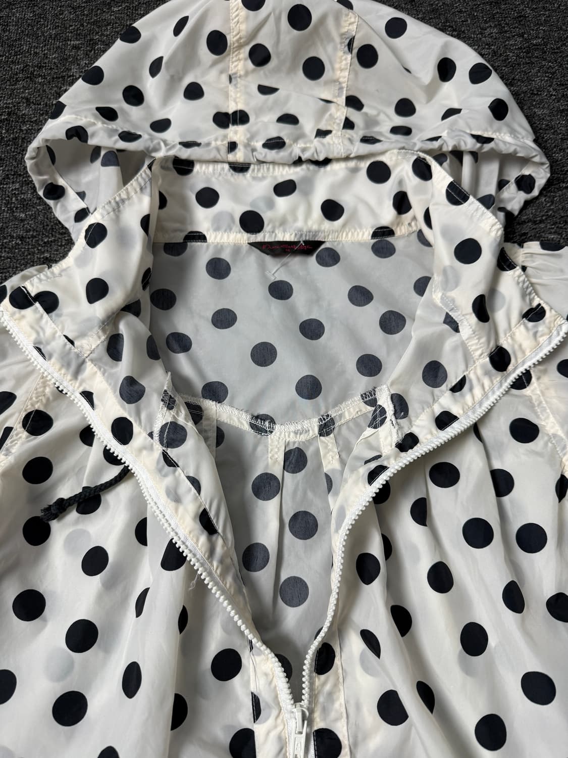 빈티지 도트 윈드브레이커 상품이미지4