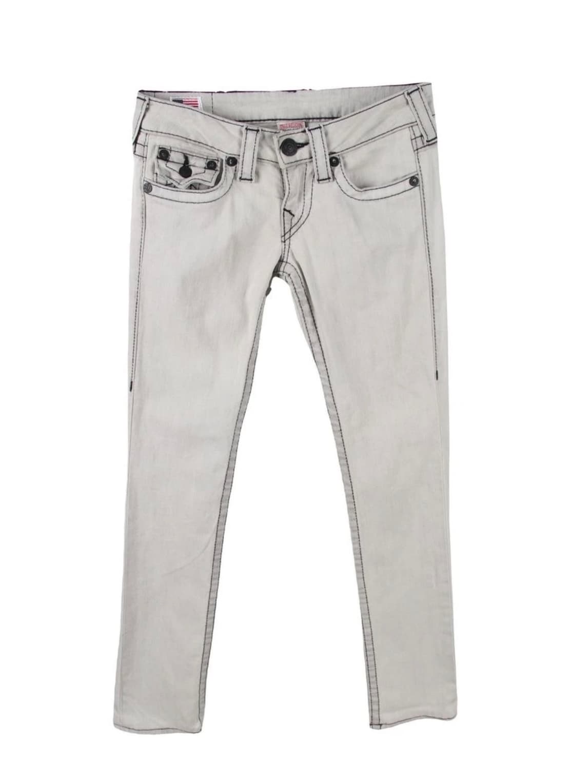 트루릴리젼 로우웨스트 화이트진  상품이미지1