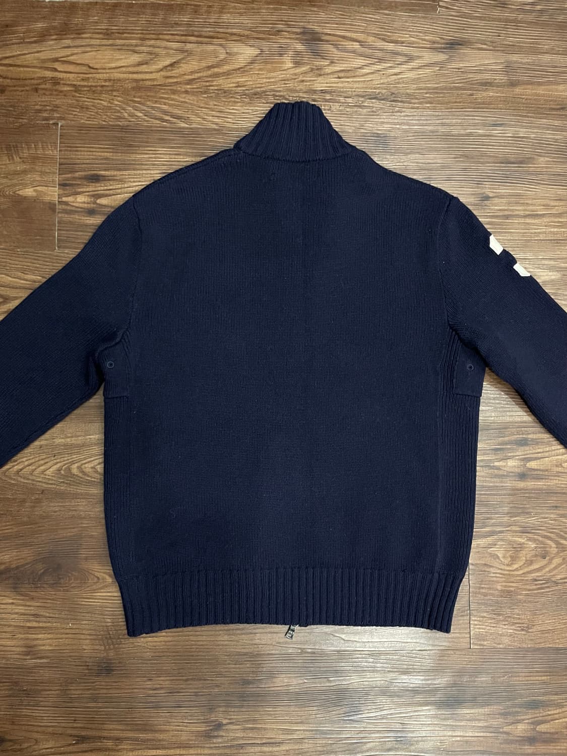 폴로 랄프로렌 빅포니 램스울 집업 자켓 네이비 상품이미지9