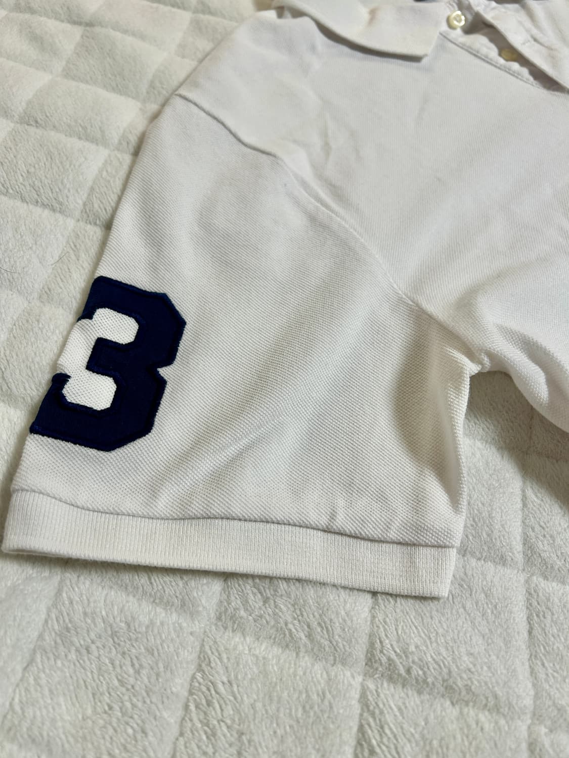 (새상품) 폴로 빅포니 카라티 화이트 상품이미지3