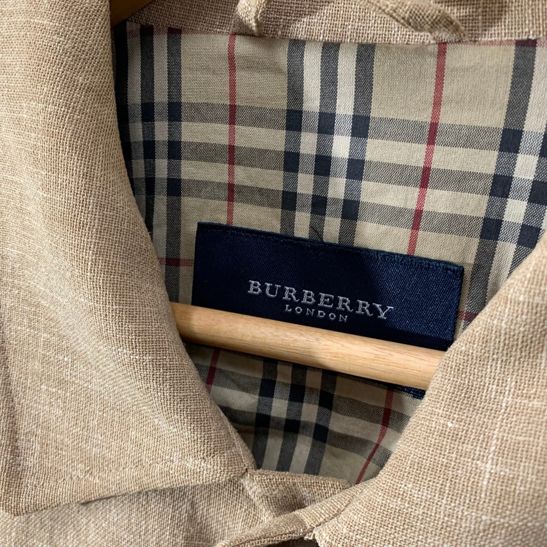 버버리 린넨 자켓   상품이미지4