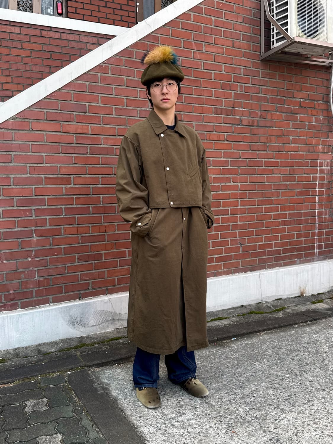 YOKE coat 요크 벨티드 코트 상품이미지3