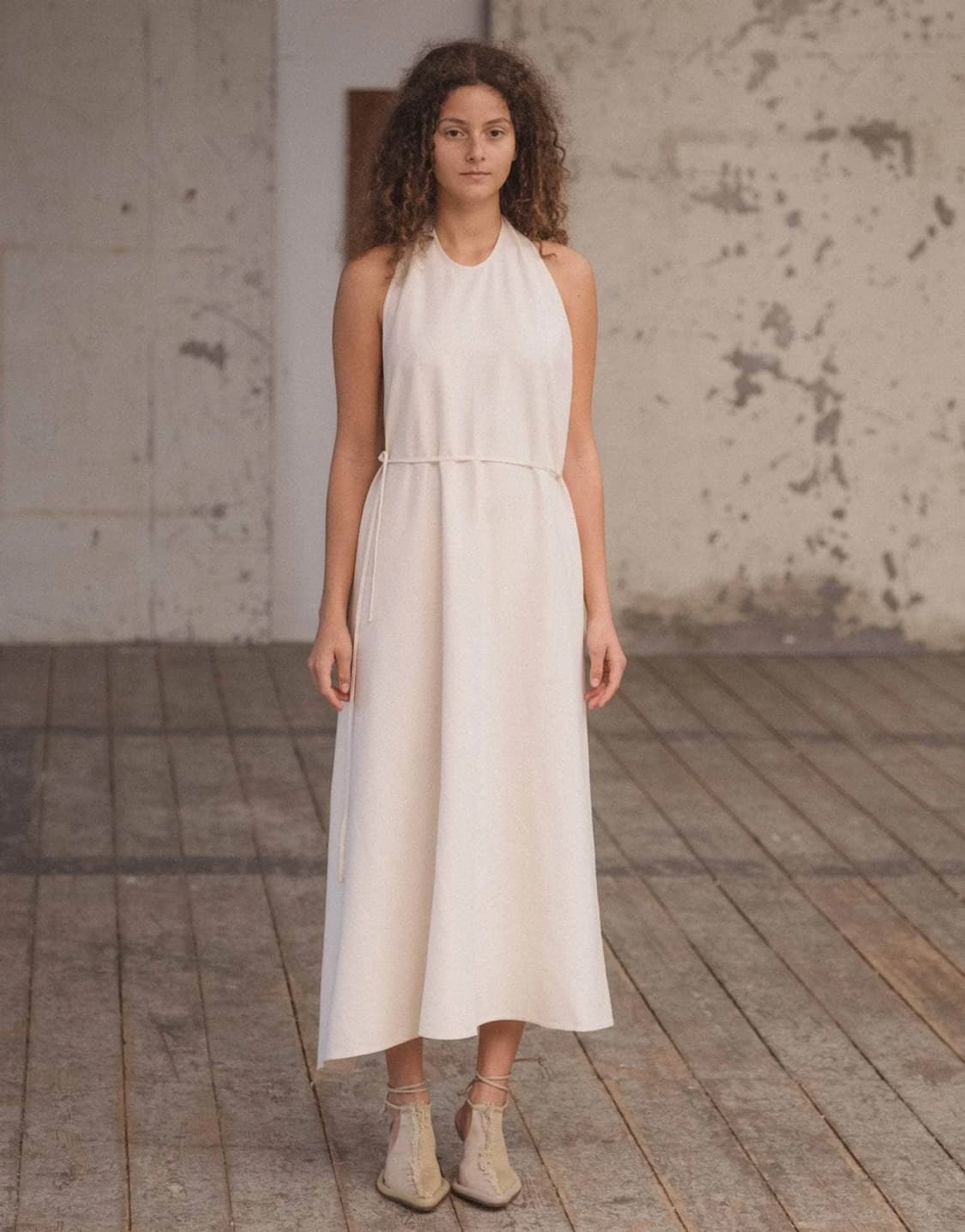 새상품) baserange apron dress xs 베이스레인지 원피스 상품이미지1