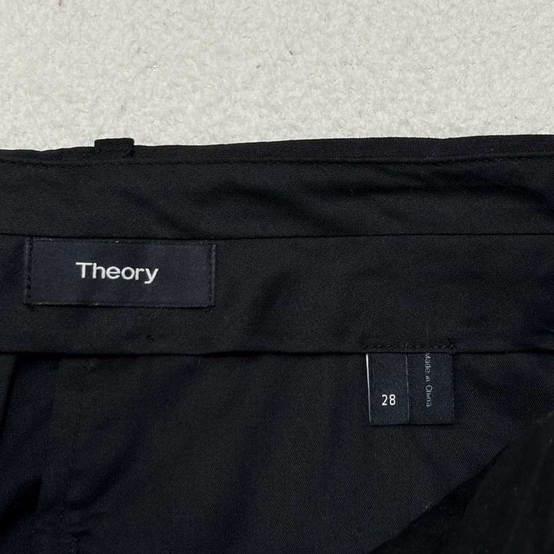 THEORY 여름용 슬랙스 블랙 28 상품이미지4