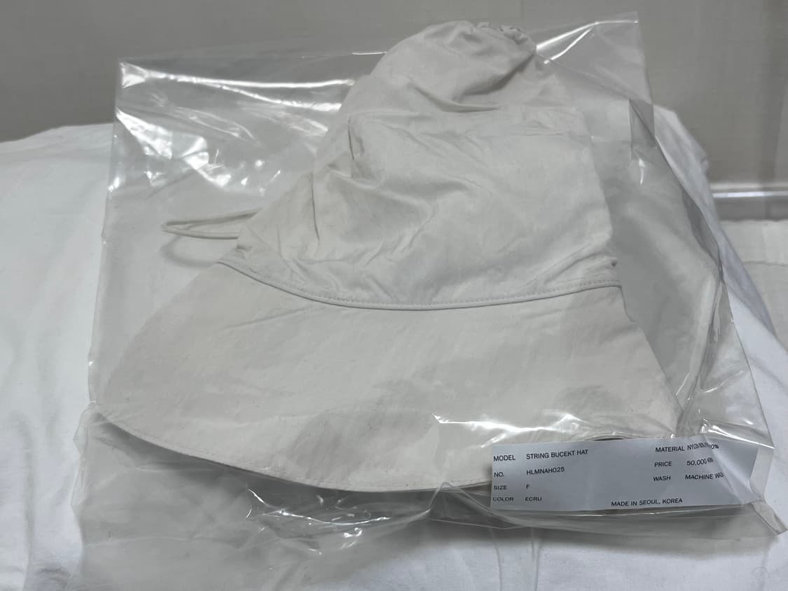 할로미늄 halominium 스트링 버킷 햇 모자 상품이미지2