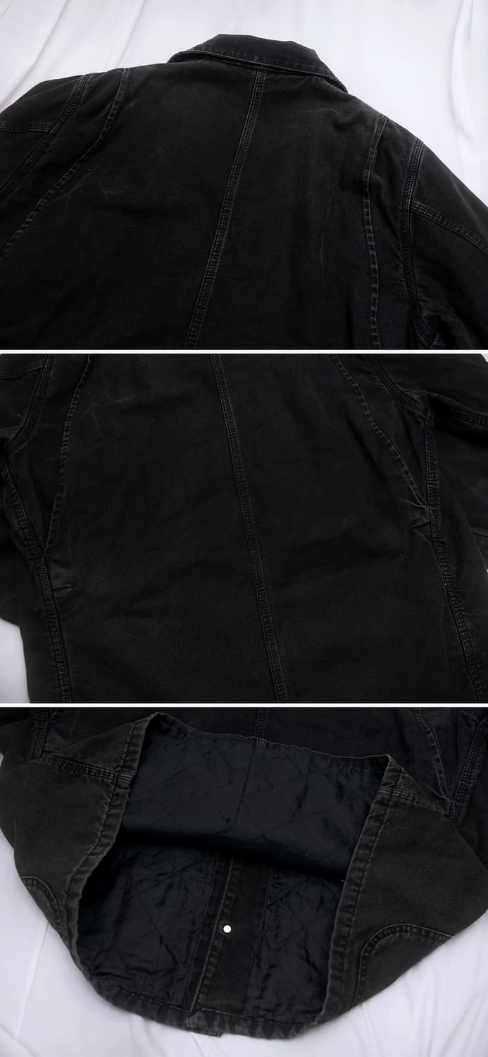 칼하트 OG 초어 코트 자켓 블랙 샌드스톤 (XL / 105+) 상품이미지5