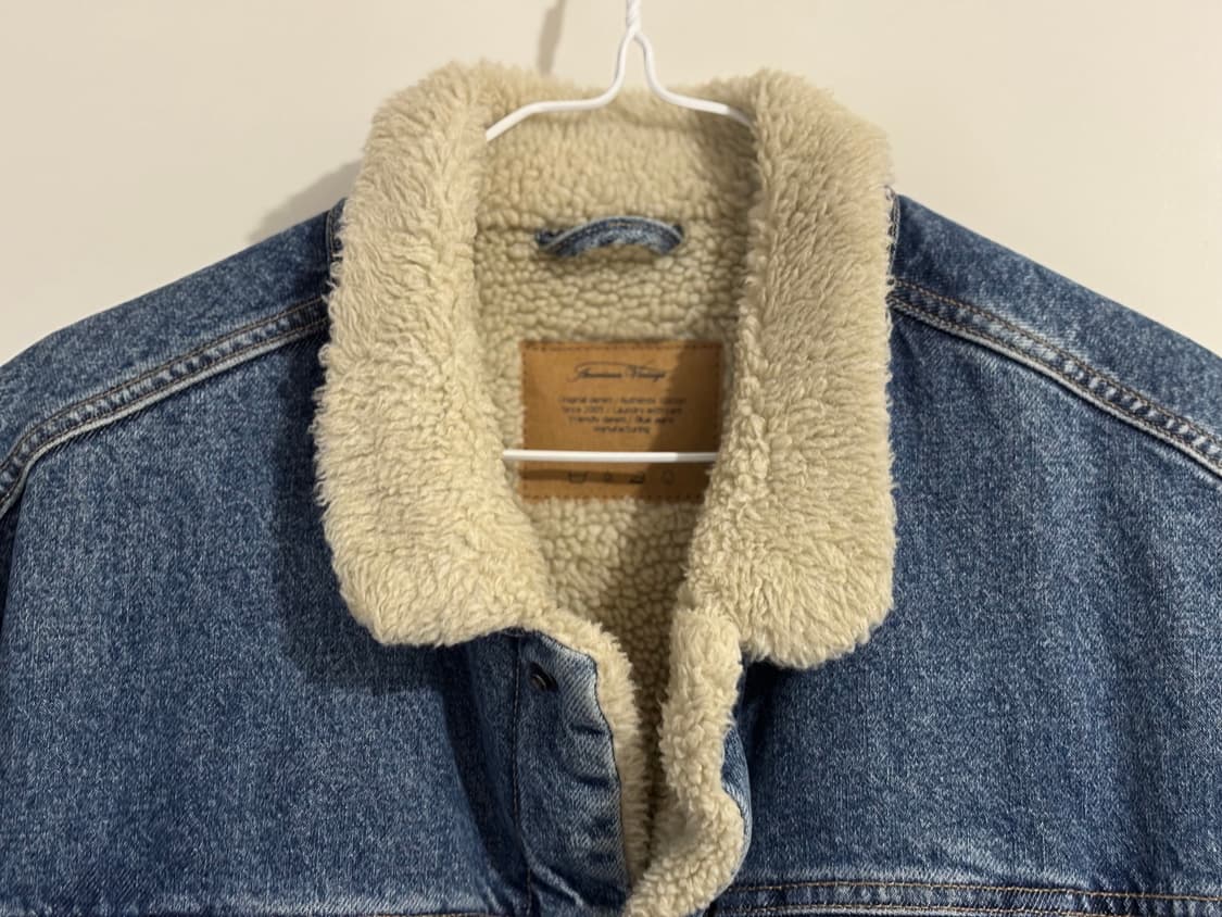 아메리칸 빈티지 퍼 데님 자켓 (페르마타 구매)  상품이미지2