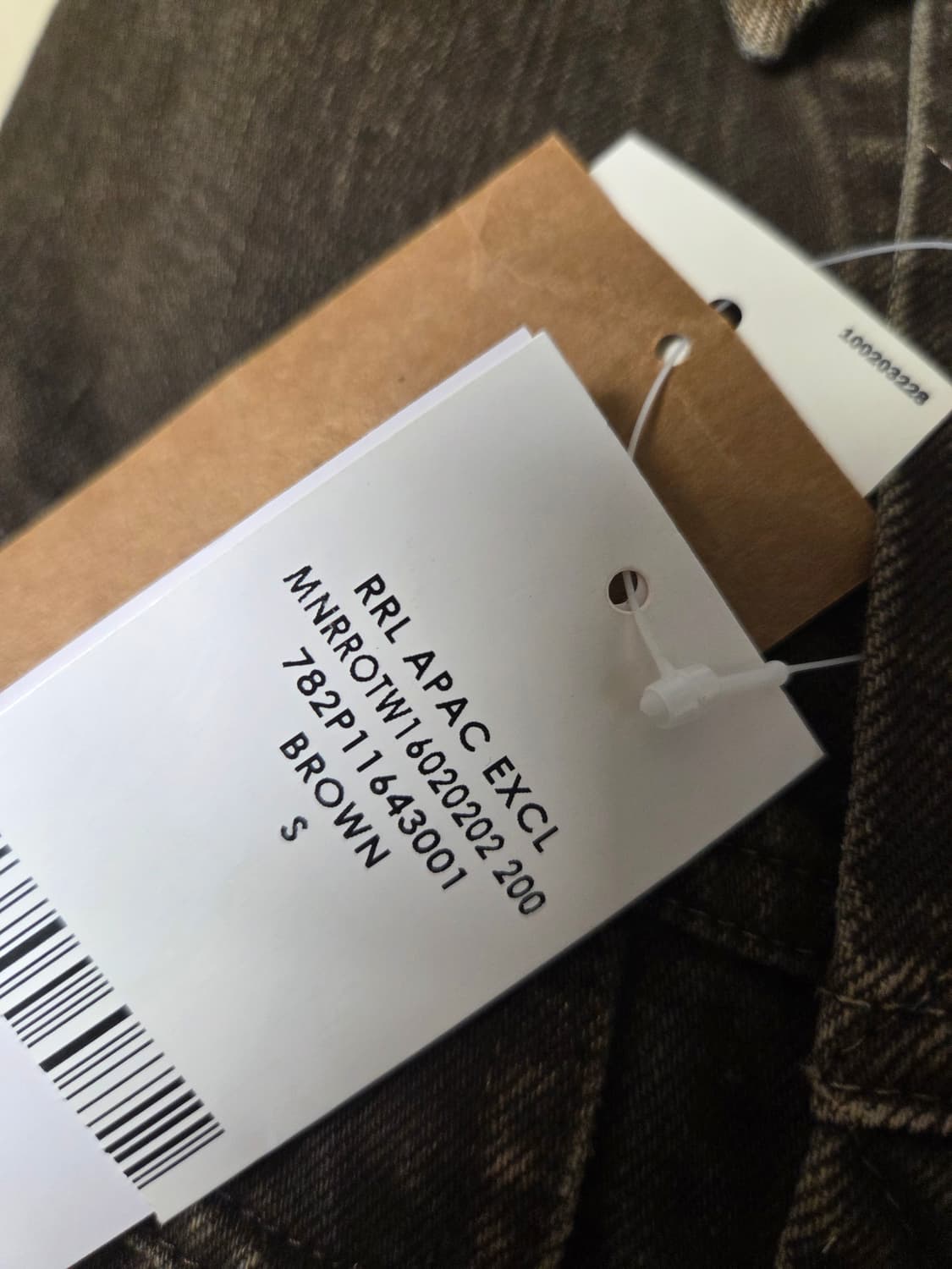 더블알엘 RRL LOT 271 코리아 익스클루시브 데님 자켓 S 새상품 상품이미지4