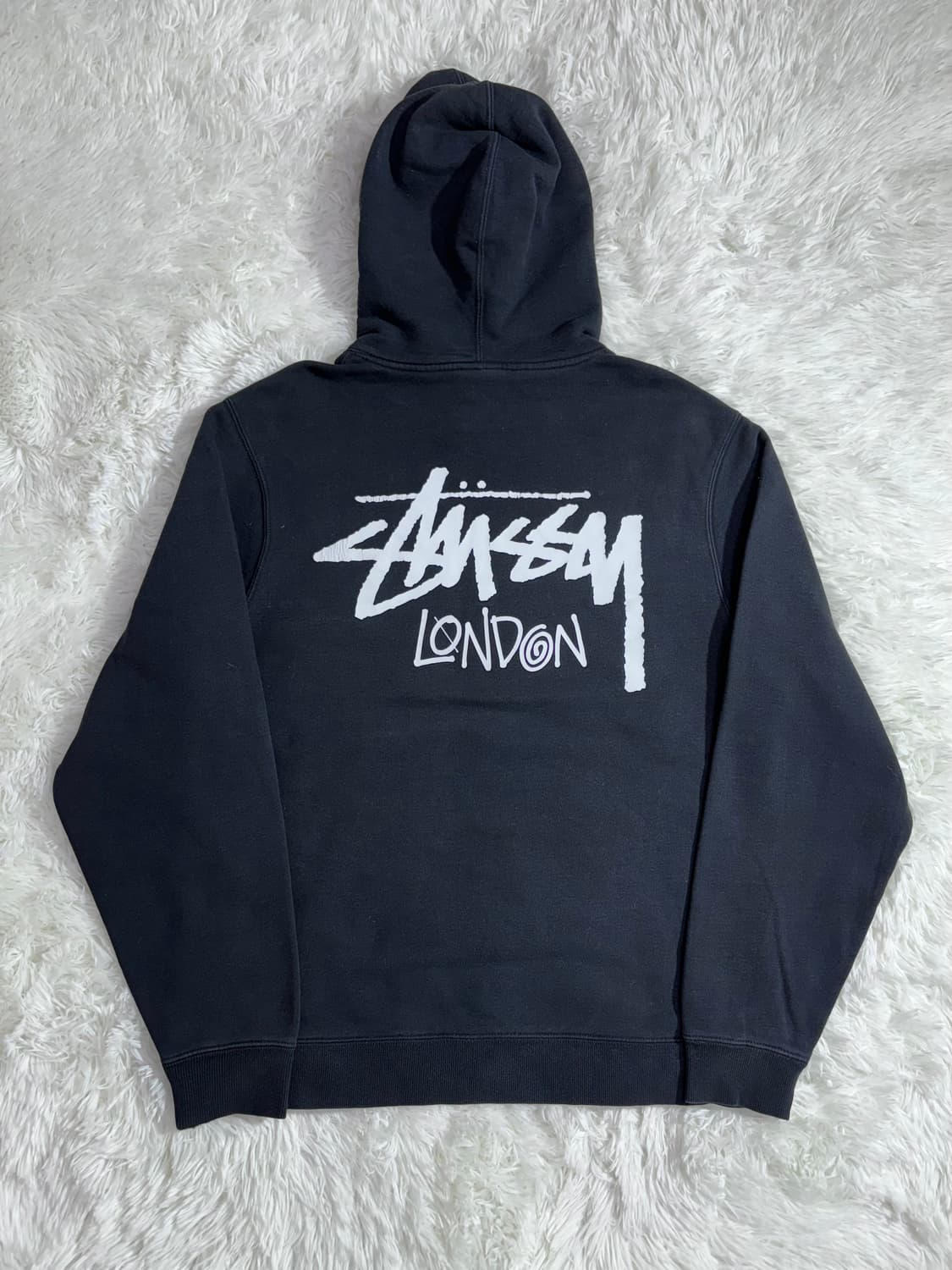스투시 런던 블랙 빅로고 후ㄷ 상품이미지5