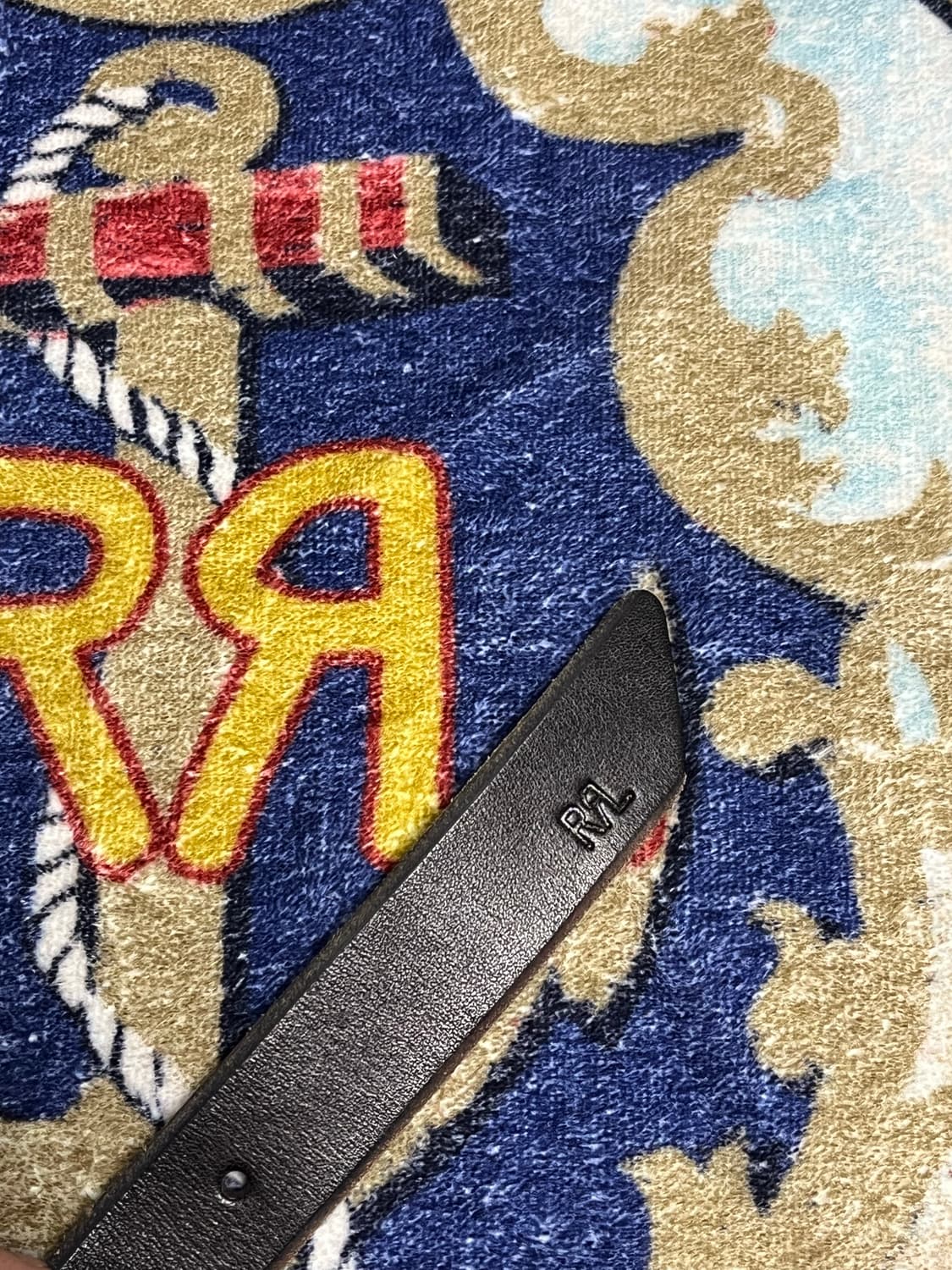 RRL 테런스 레더 벨트 더블알엘 상품이미지3