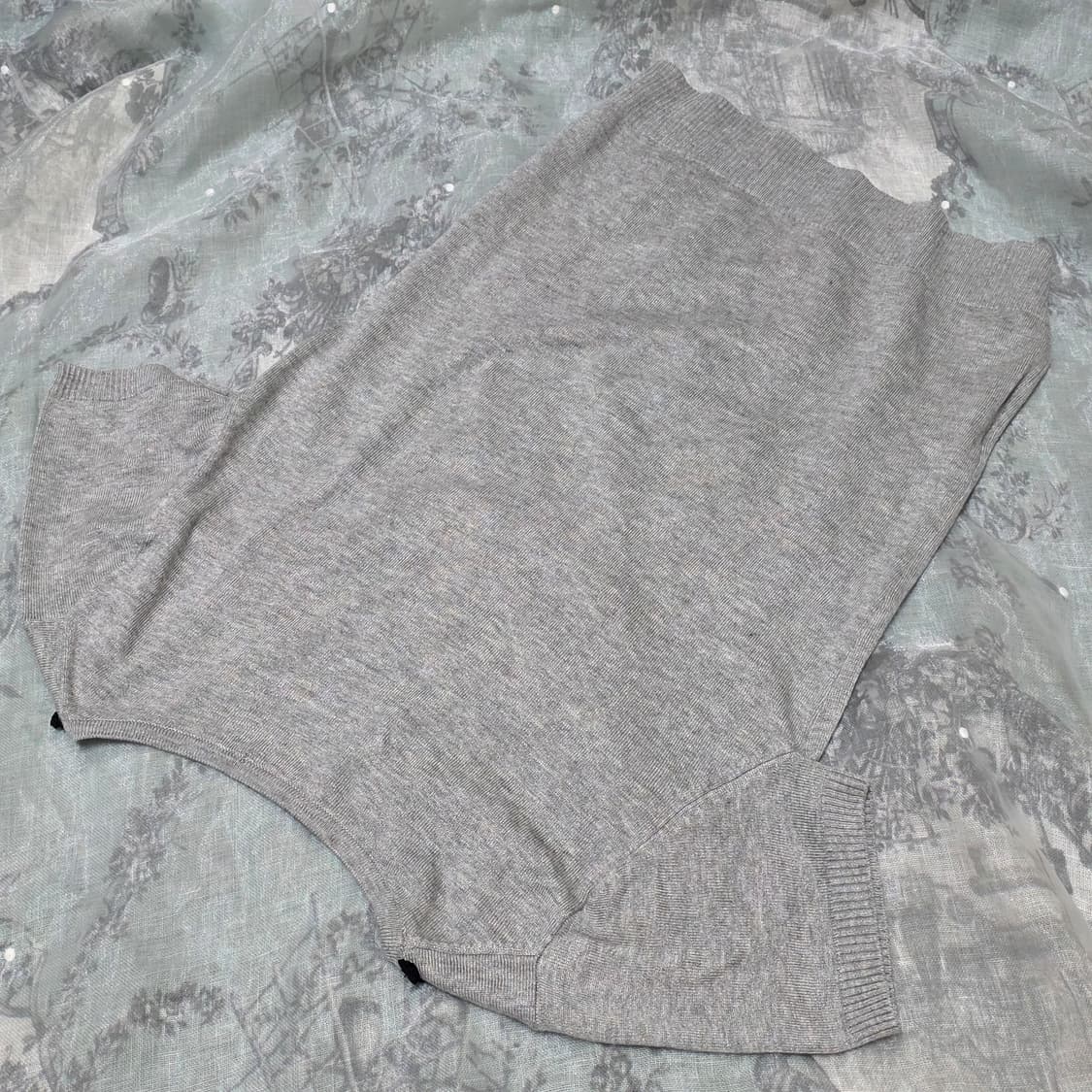 빈티지 공겜여주 리본 니트 로걀탑 리즈리사깔 상품이미지4