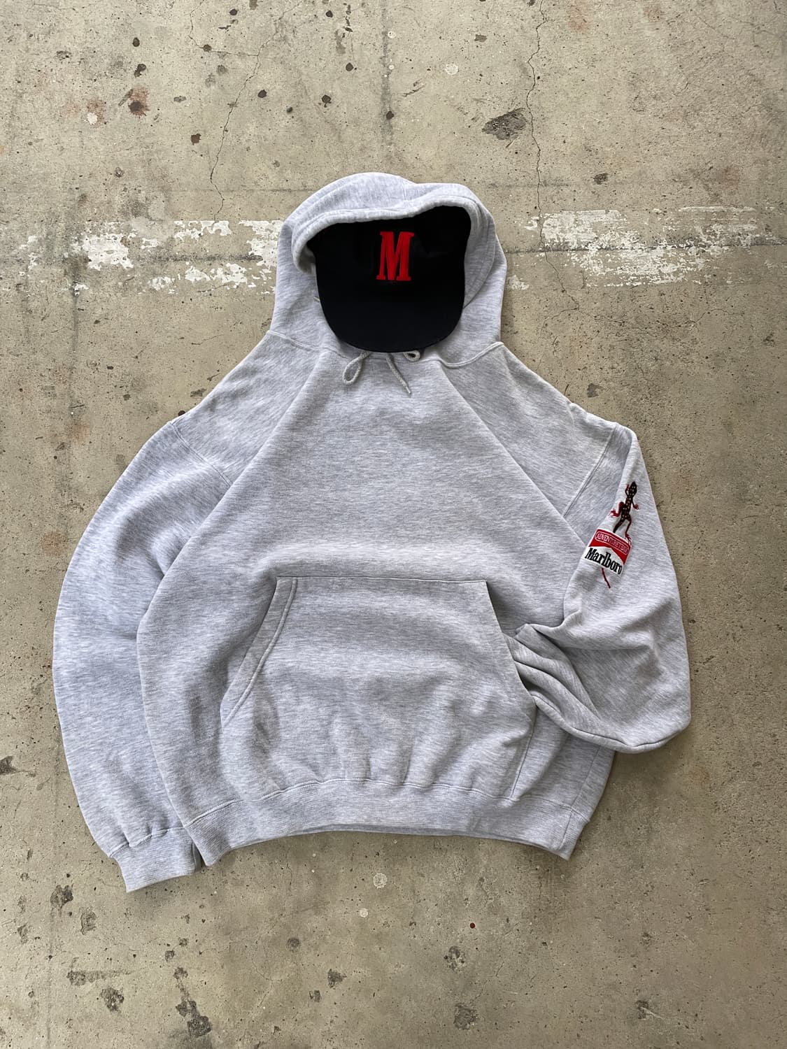 90s Marlboro Gecko Lizard Hoodie 상품이미지4