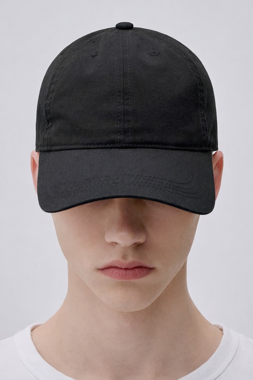 무탠다드 코튼 워시드 볼캡 블랙 팝니다. 상품이미지1