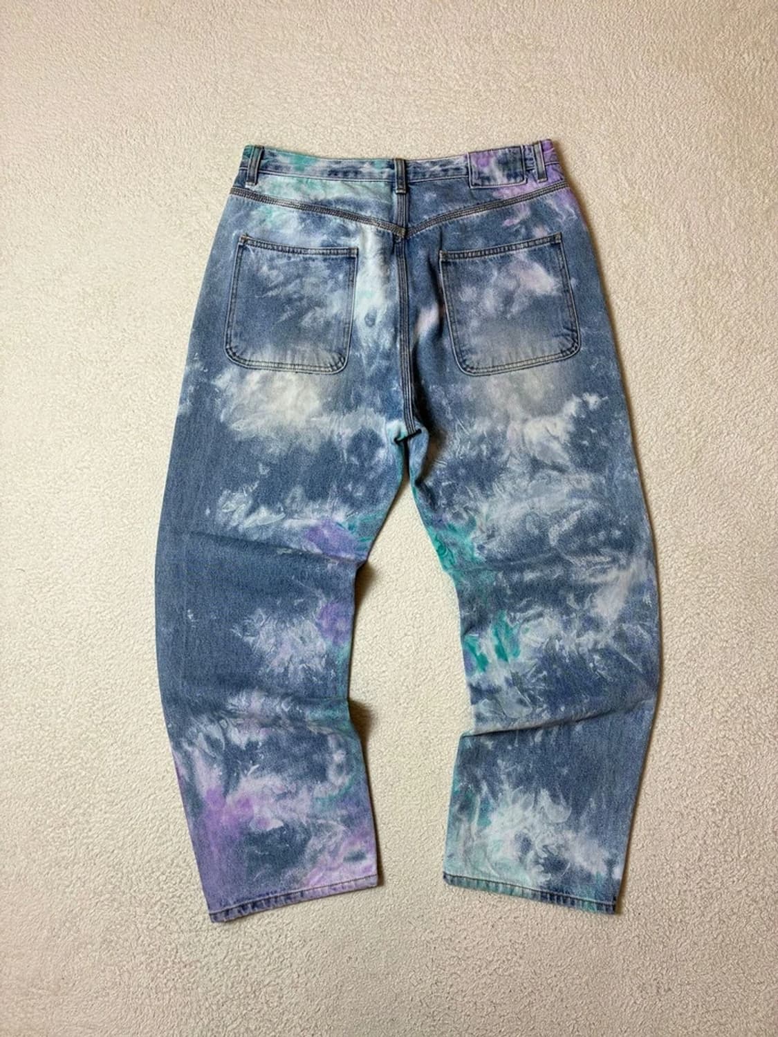 벌스데이수트 22ss 타이다이 데님 팬츠 PN6634 상품이미지5