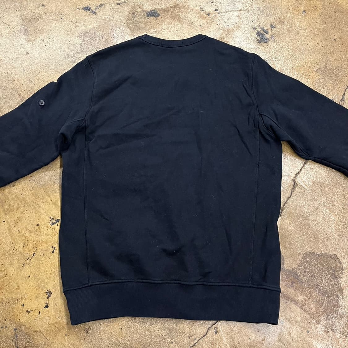 [정품/L] 스톤아일랜드 블랙 맨투맨 티셔츠 b16 상품이미지4