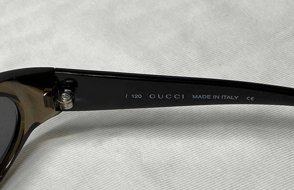 90s 구찌 빈티지 선글라스 오벌형 G로고 상품이미지5