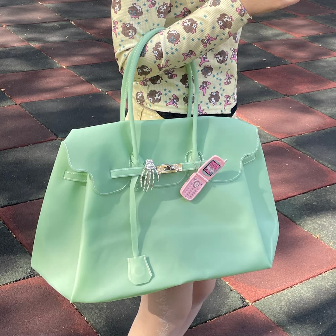 비누맛🧼젤리버킨 백 상품이미지1