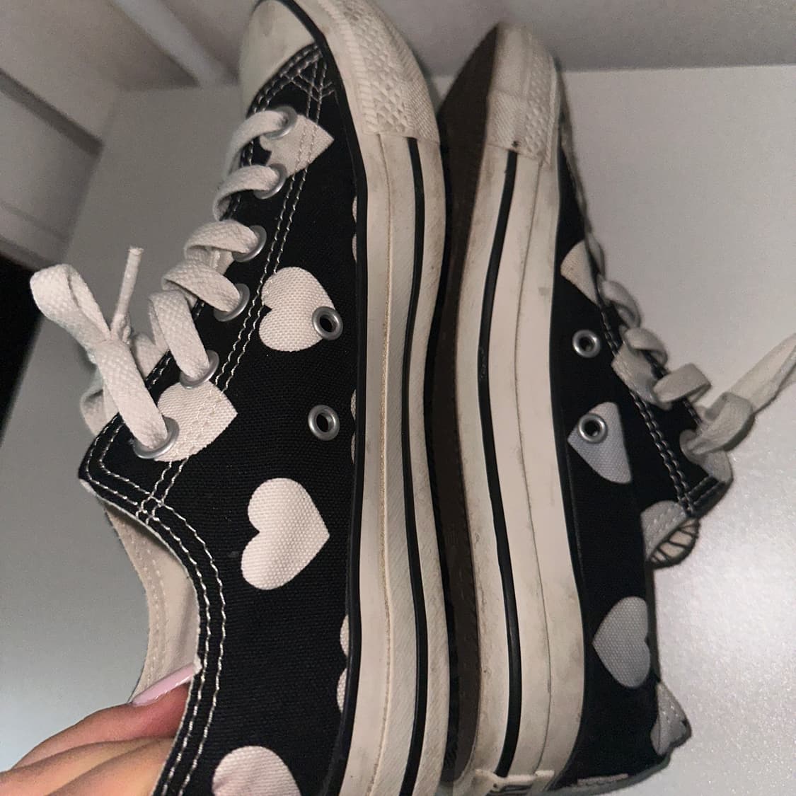 컨버스 올스타 하트 패턴 상품이미지4