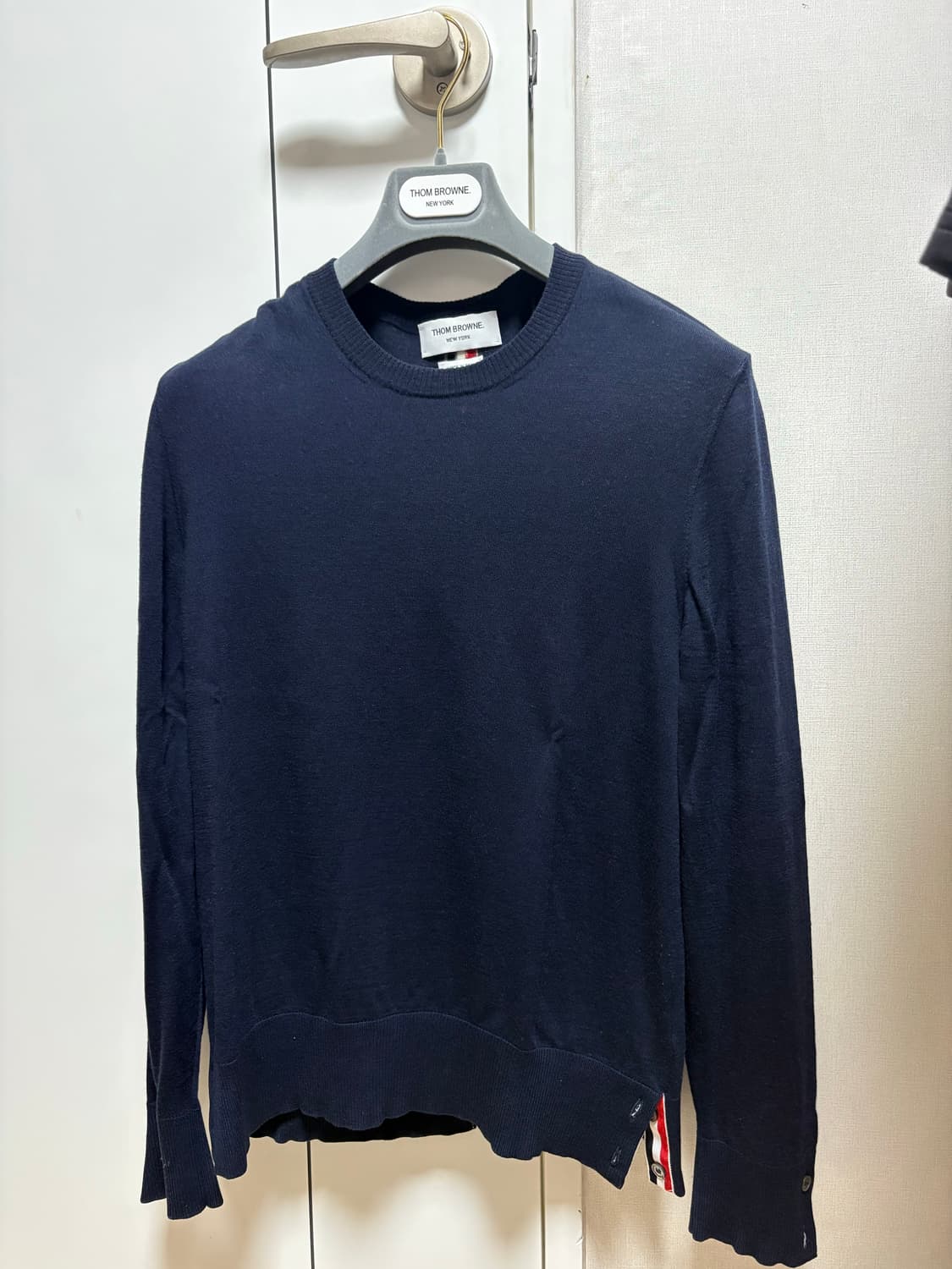 (새상품급, 정품) 톰브라운 백삼선 울니트 4 상품이미지2