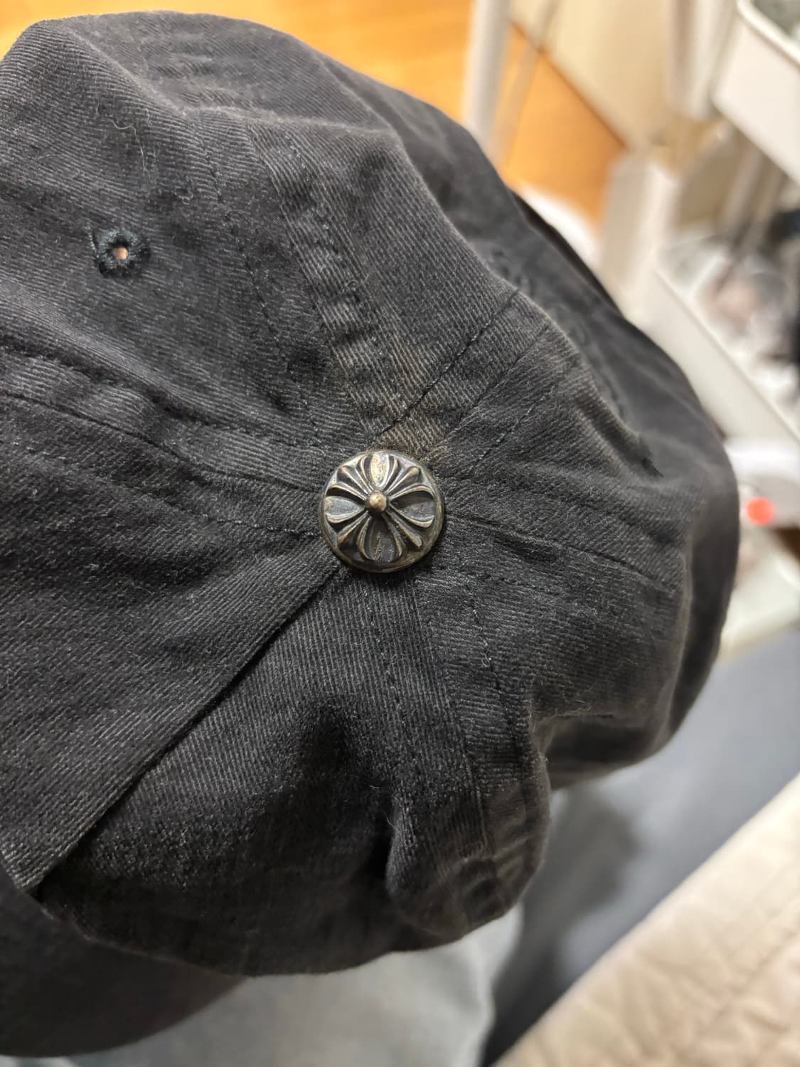 90s chrome hearts 크롬하츠 세메터리 캡 상품이미지4