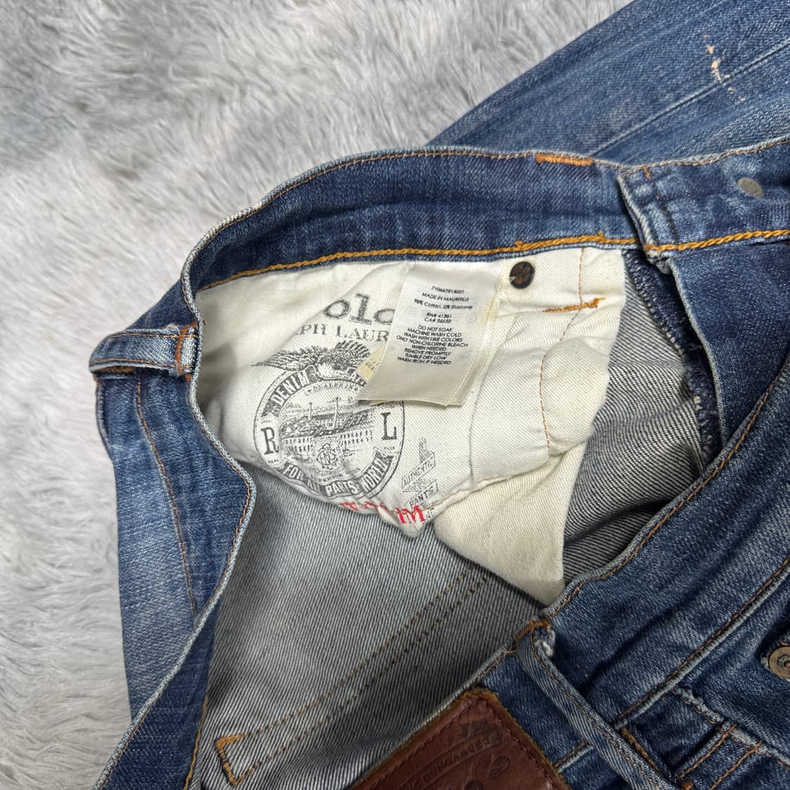 폴로 엘라스틴 데님팬츠 30x32  상품이미지3