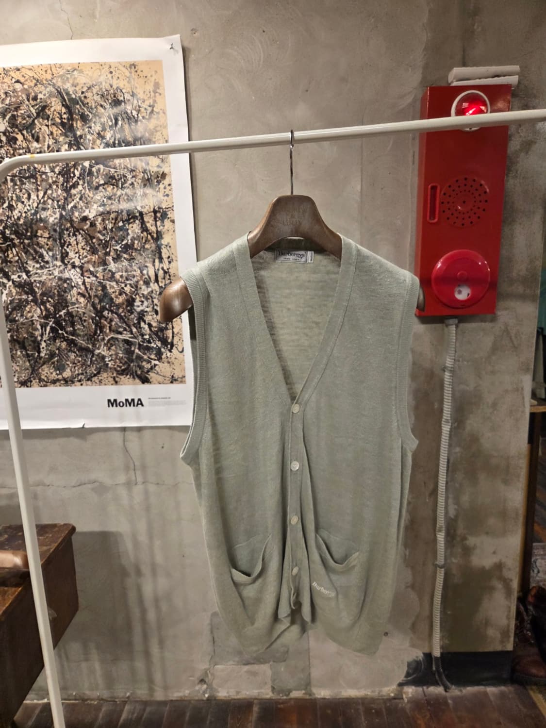 버버리 아이리시 리넨 베스트 상품이미지8