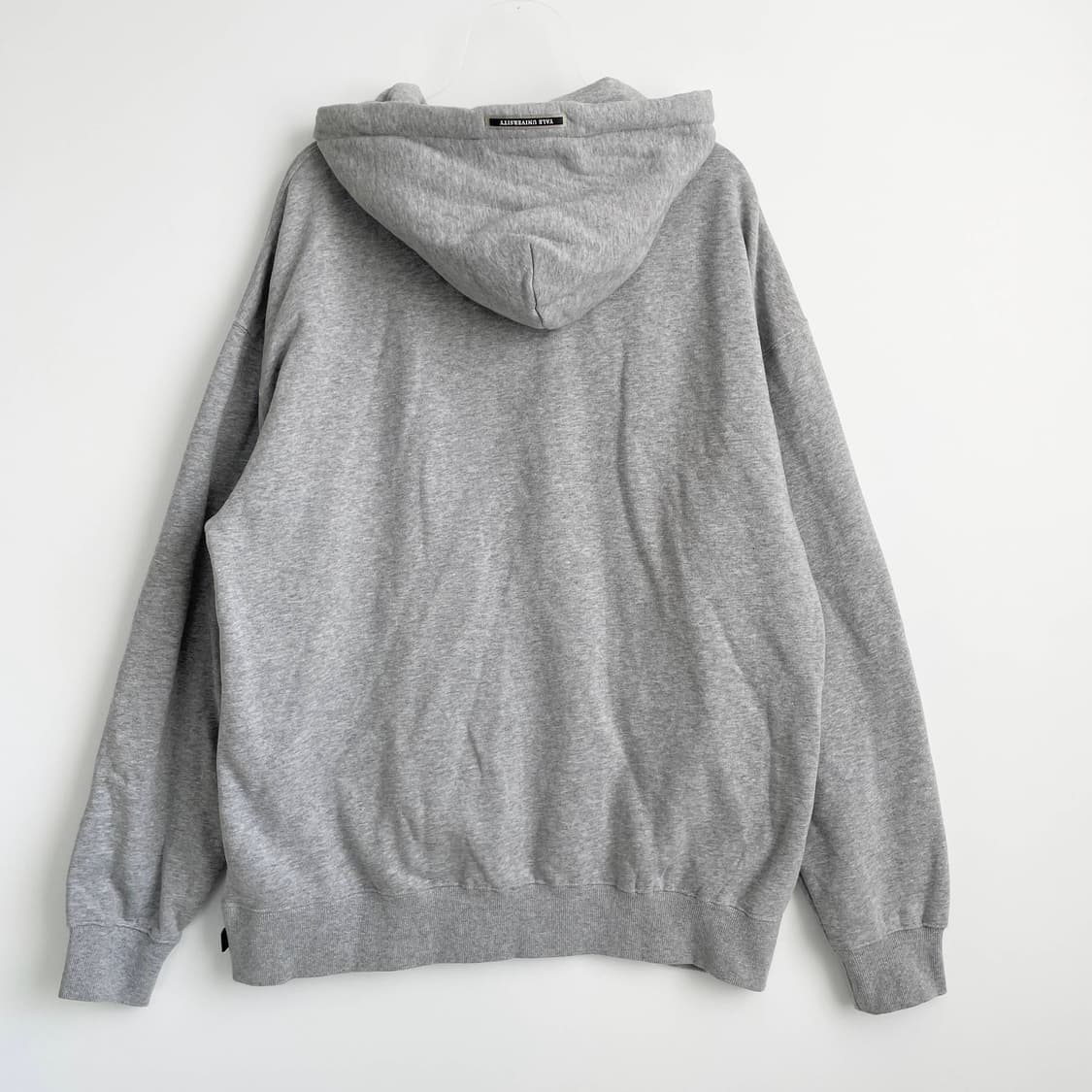 F2 예일(YALE) 스웻 후드 티셔츠 그레이 XL사이즈 상품이미지3