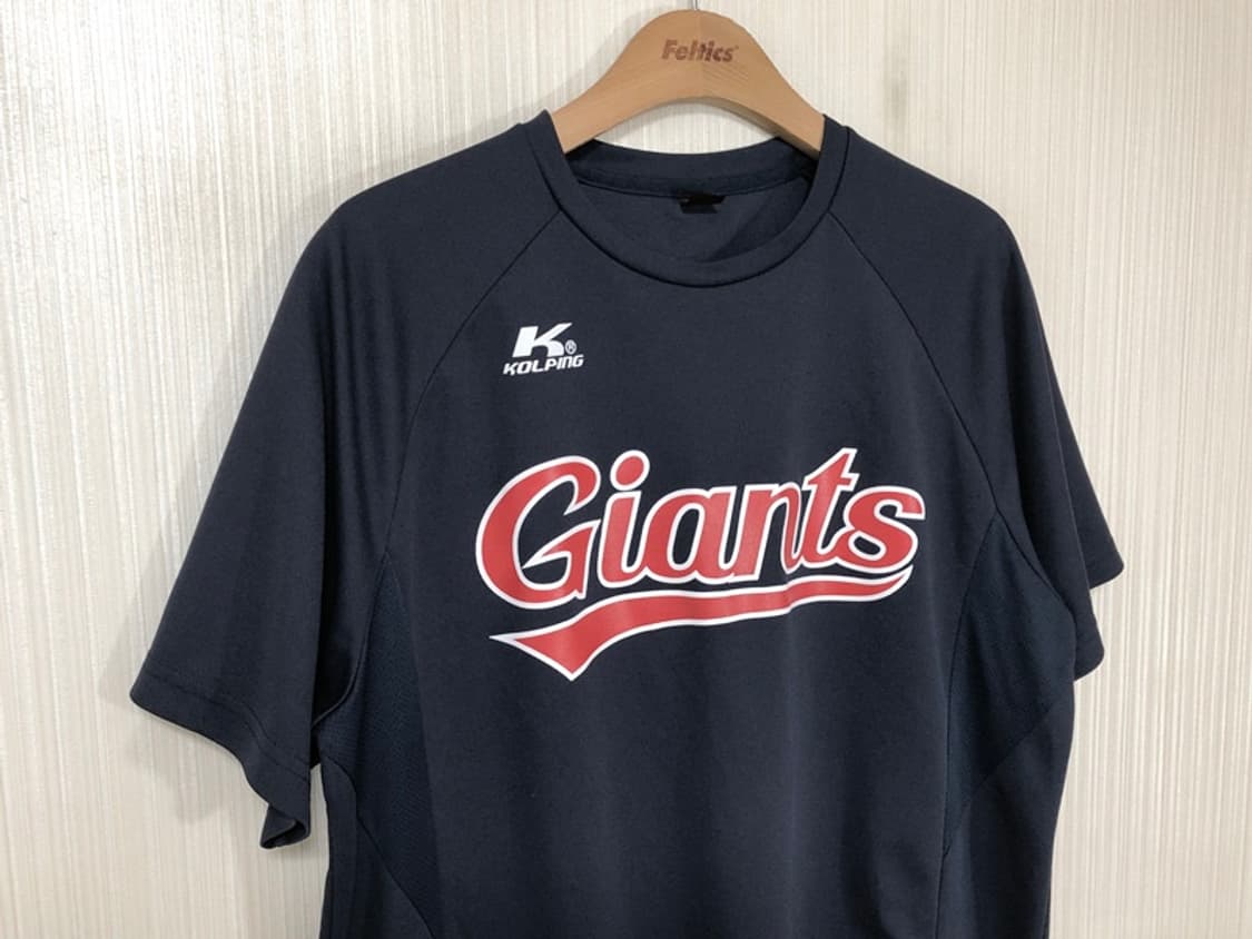KBO 콜핑 롯데자이언츠 선수실착 트레이닝티셔츠 105 상품이미지5